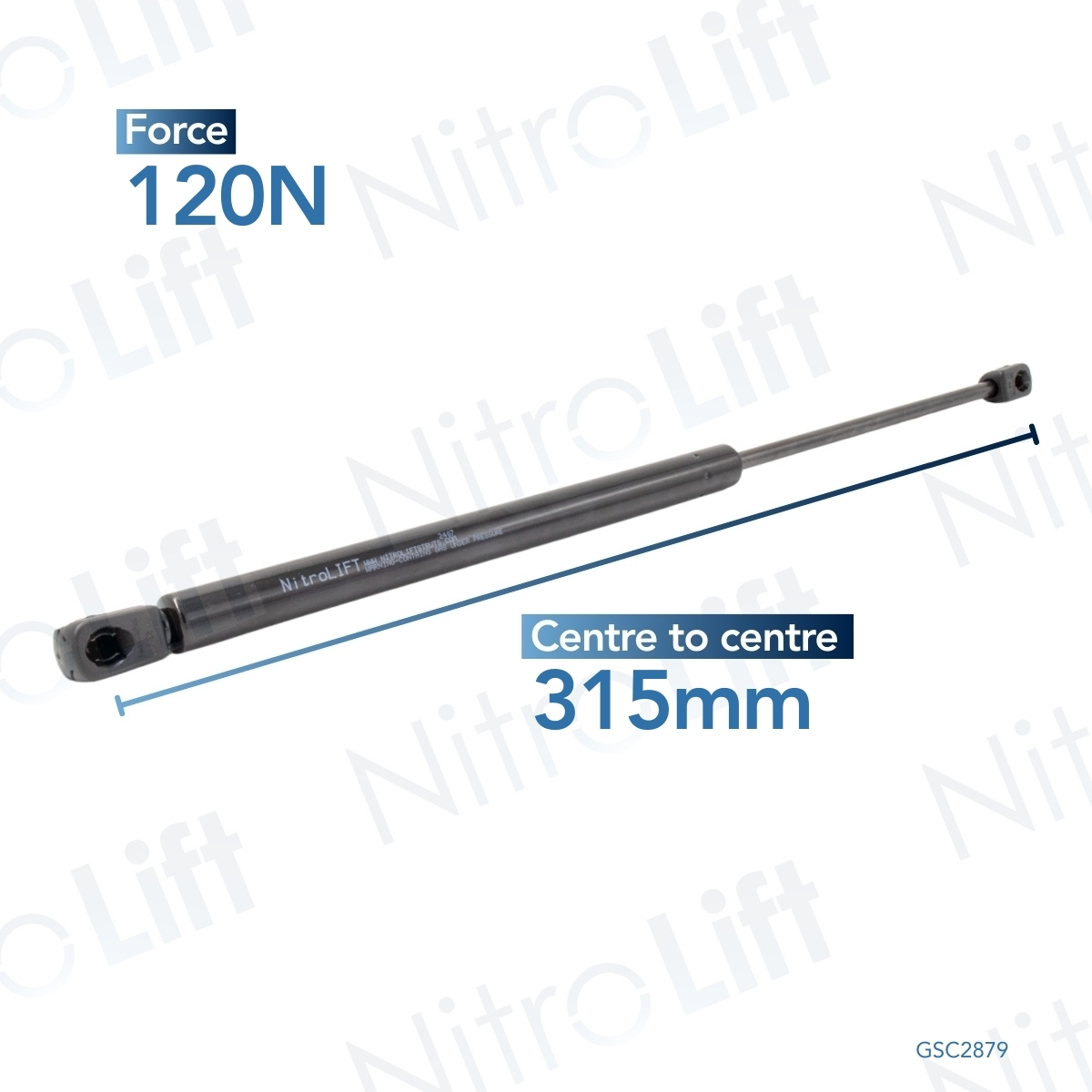 NitroLift Mitsubishi L200 Triton Hard Top Gas Strut